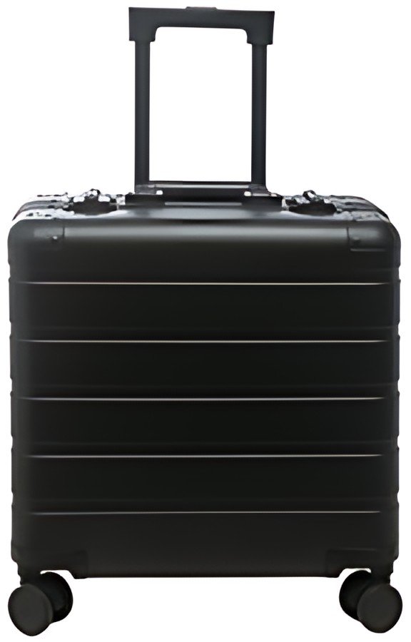 ALUMAXX Valise de voyage Overnight, entièrement en alu, noir