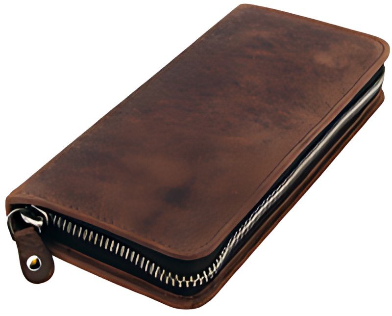 Alassio Etui pour 3 instruments d'écriture, marron