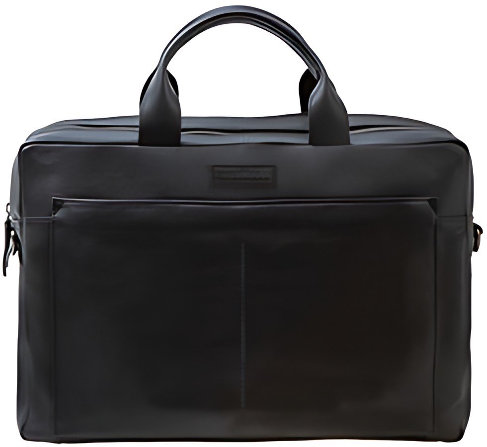 PRIDE&SOUL Sac pour laptop NOMAD Business, cuir, noir