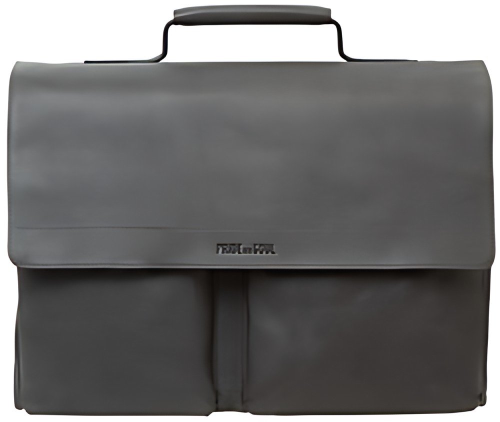 PRIDE&SOUL Sac pour laptop DISTRICT Business, cuir, gris