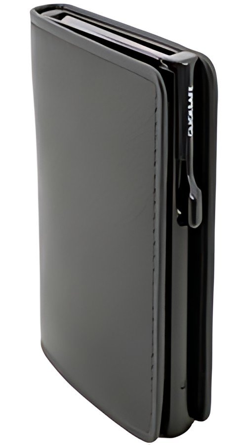 CLICKSAFE Porte-monnaie SLIM avec porte-cartes, noir