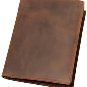 Alassio Portefeuille, format portrait, en cuir, marron