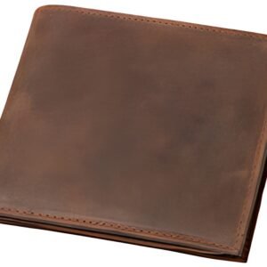 Alassio Portefeuille, format paysage, en cuir, marron