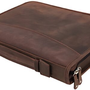 PRIDE&SOUL Serviette classeur VIGGO, A4, cuir, marron