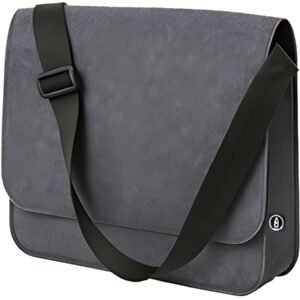 STOP Sacoche pour laptop, feutre RPET, gris foncé