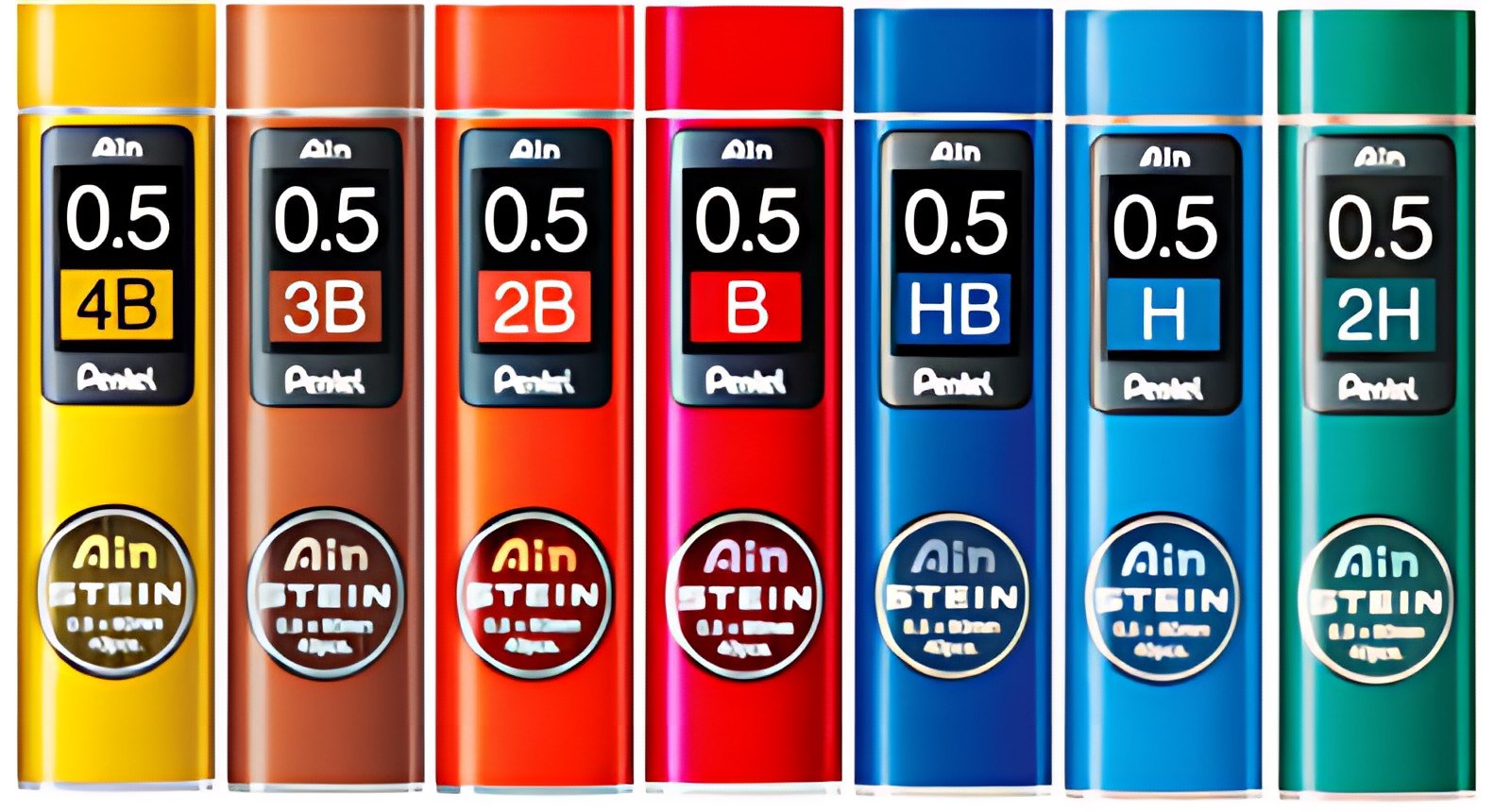 Pentel Mines fines pour porte-mines AIN STEIN C275,dureté HB