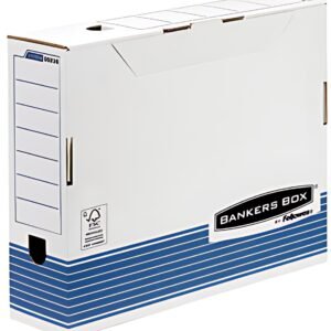 Fellowes Boîte d'archives Bankers Box SYSTEM, 100 mm, bleu