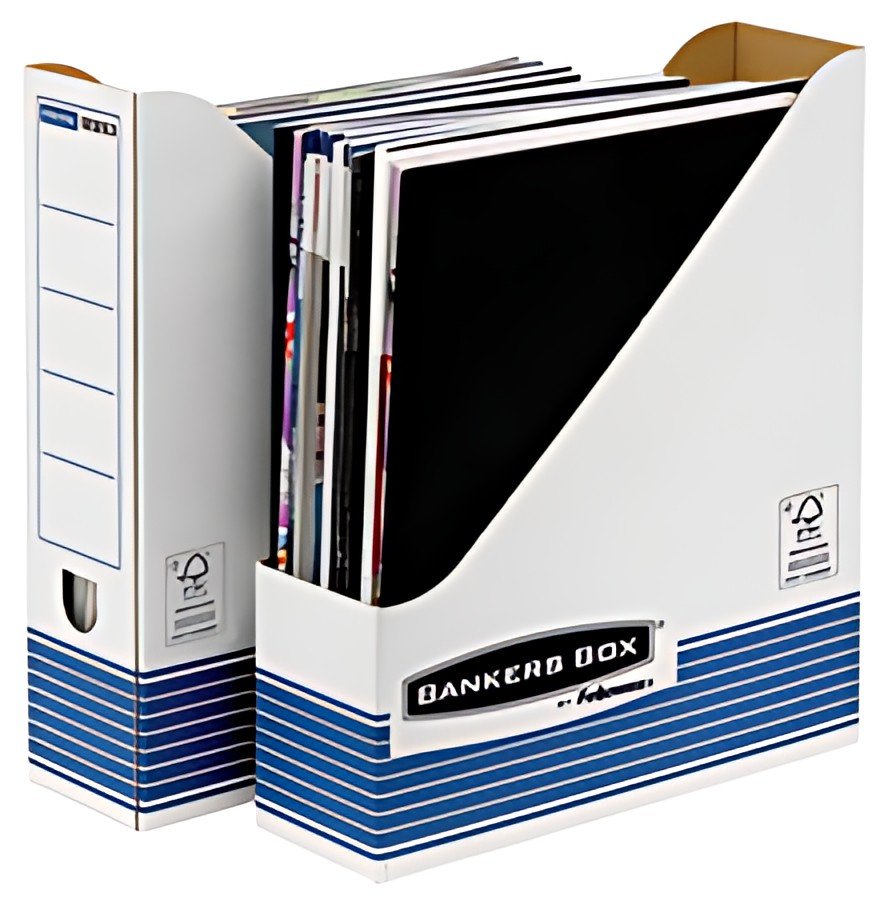 Fellowes Porte-revues BANKERS BOX SYSTEM, bleu