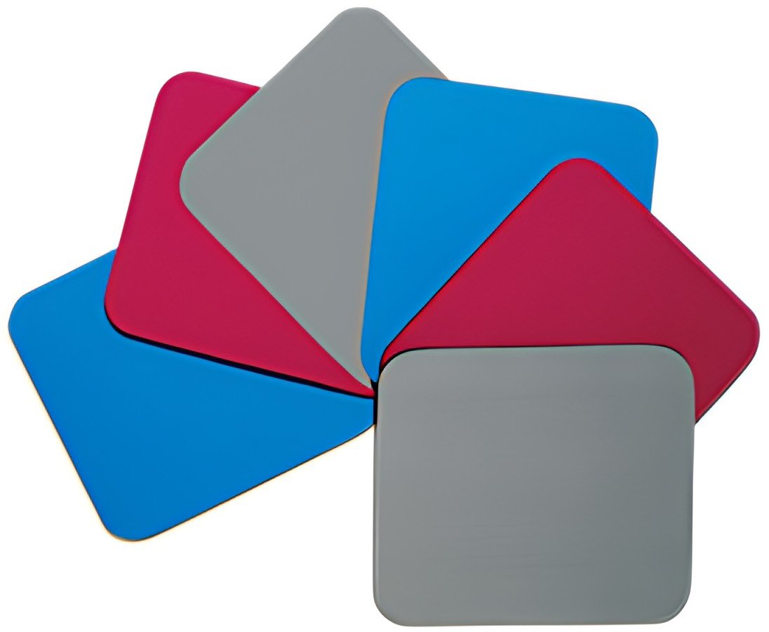 Fellowes Tapis de souris standard, en polyestère, gris