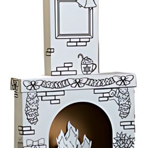 Fellowes Bankers Box Carton de jeu XL CHEMINÉE DE NOEL