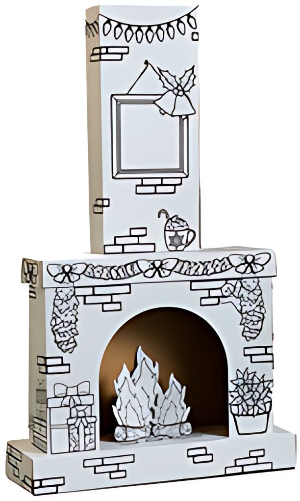 Fellowes Bankers Box Carton de jeu XL CHEMINÉE DE NOEL