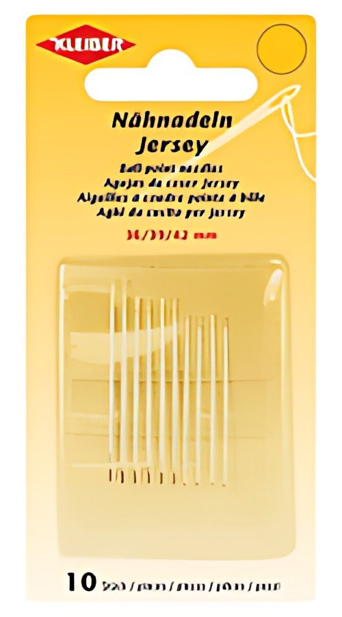 KLEIBER Set d'aiguilles à coudre à la main Jersey, 10 pièces