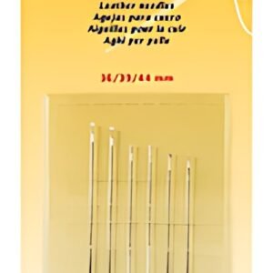 KLEIBER Set d'aiguilles pour cuir, 6 pièces