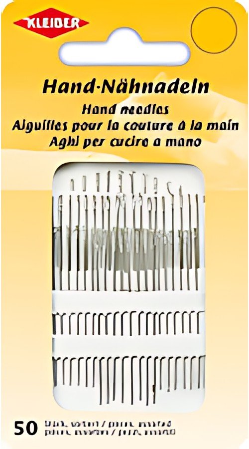 KLEIBER Set d'aiguilles à coudre à la main, 50 pièces