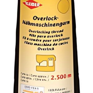 KLEIBER Fil à coudre pour surjeteuse, 2.500 m, noir