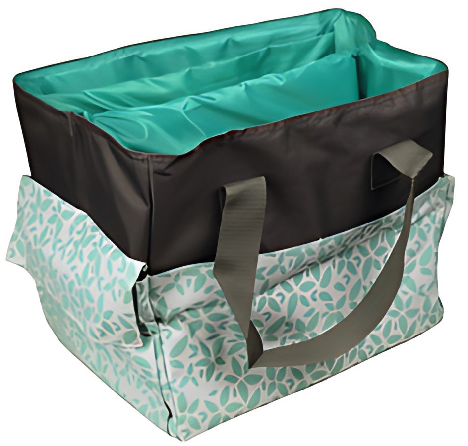 KLEIBER Sac à ouvrage, turquoise/gris