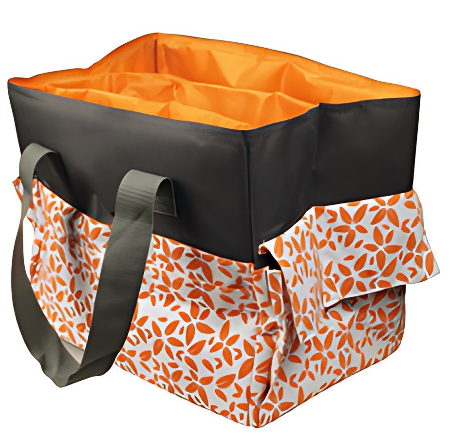 KLEIBER Sac à ouvrage, orange/gris
