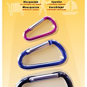 KLEIBER Mousqueton, set de 3, couleurs assorties