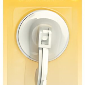 KLEIBER Crochet ventouse, plastique, blanc