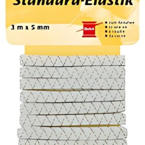 KLEIBER Ruban élastique, 3 m x 20 mm, blanc