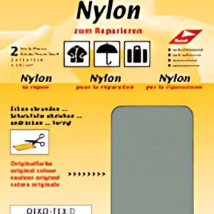 KLEIBER Pièce de réparation nylon, autocollant, gris
