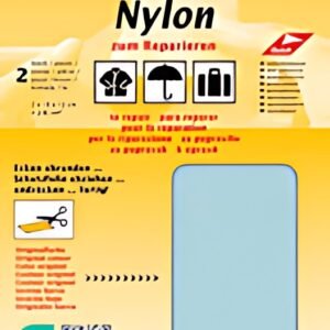 KLEIBER Pièce de réparation nylon, autocollant, blanc