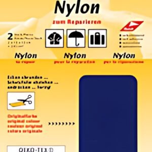 KLEIBER Pièce de réparation nylon, autocollant, bleu foncé