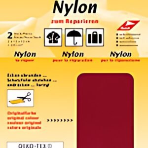 KLEIBER Pièce de réparation nylon, autocollant, rouge foncé