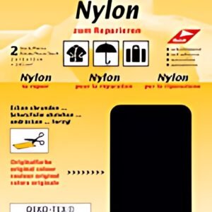 KLEIBER Pièce de réparation nylon, autocollant, noir