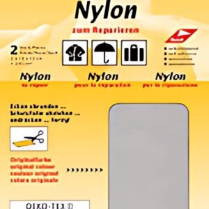 KLEIBER Pièce de réparation nylon, autocollant, gris clair