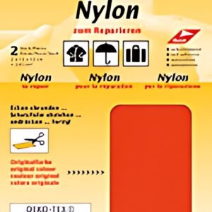 KLEIBER Pièce de réparation nylon, autocollant, orange fluo