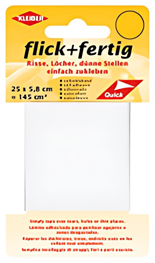 KLEIBER Set de réparation Flick + Fertig, blanc