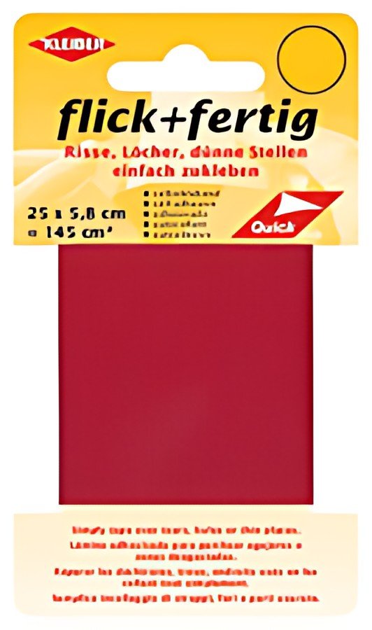 KLEIBER Set de réparation Flick + Fertig, rouge clair