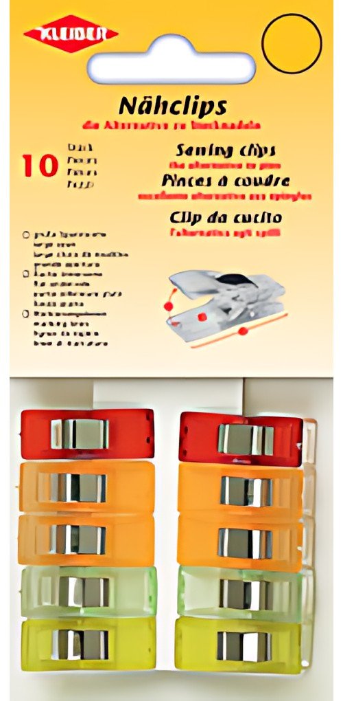 KLEIBER Pince à tissus, couleurs assorties