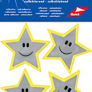 KLEIBER Sticker réfléchissant "Etoiles", argent