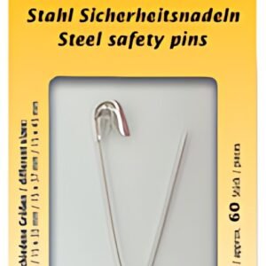 KLEIBER Epingles de sûreté, couleur: argent, boîte métal