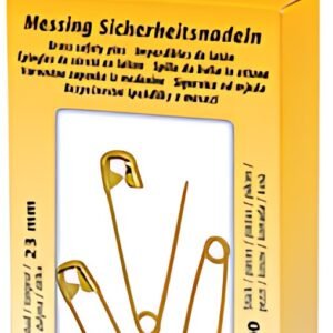 KLEIBER Epingles de sûreté, couleur: laiton, boîte métal