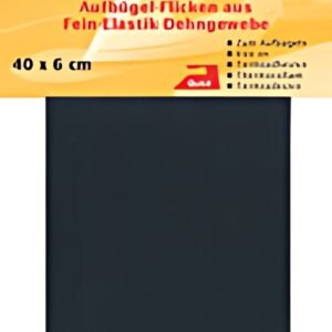 KLEIBER Patch thermocollant élastique, 400 x 60 mm, bleu