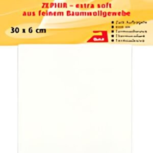 KLEIBER Patch thermocollant Zephir, 300 x 60 mm, blanc
