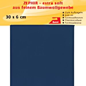 KLEIBER Patch thermocollant Zephir, 300 x 60 mm, bleu foncé