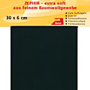 KLEIBER Patch thermocollant Zephir, 300 x 60 mm, noir