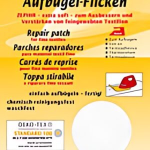 KLEIBER Patch thermocollant Zephir, 400 x 120 mm, blanc