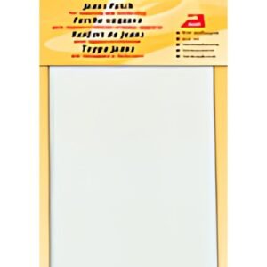 KLEIBER Patch thermocollant pour jeans, 170 x 150 mm, blanc
