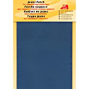 KLEIBER Patch thermocollant pour jeans, 170 x 150 mm, bleu