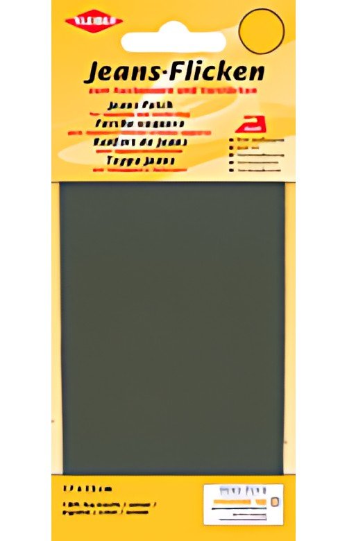 KLEIBER Patch thermocollant pour jeans, 170 x 150 mm, olive