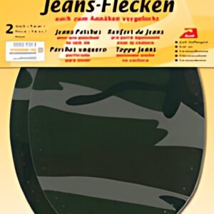 KLEIBER Patch thermocollant ovale pour jeans, military