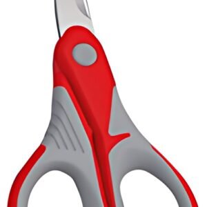 KLEIBER Ciseaux de broderie "Trend Line", gris/rouge