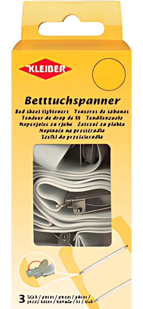 KLEIBER Tendeur de drap, réglable jusqu'à 1,40 m, blanc