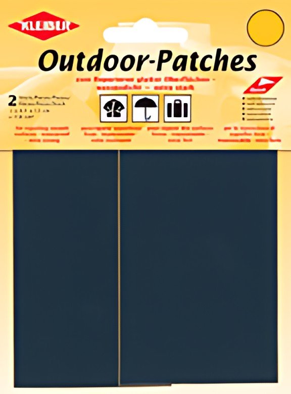 KLEIBER Patch d'extérieur, autocollant, 65 x 120 mm, bleu