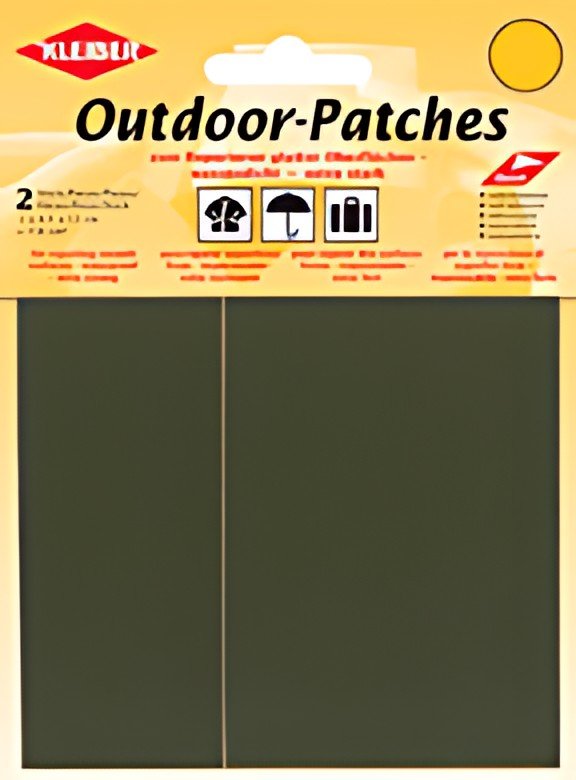 KLEIBER Patch d'extérieur, autocollant, 65 x 120 mm, olive
